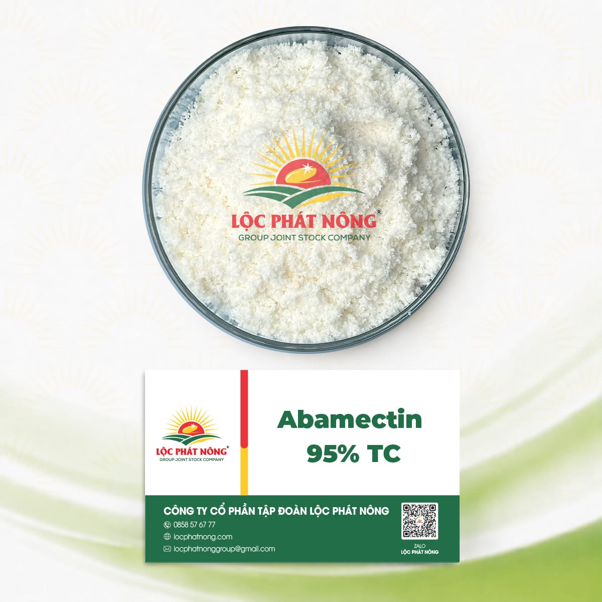 NGUYÊN LIỆU - THUỐC TRỪ SÂU - ABAMECTIN 95% TC
