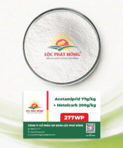 THUỐC TRỪ SÂU - ACETAMIPRID 77g/kg + METOLCARB 200g/kg (277WP)