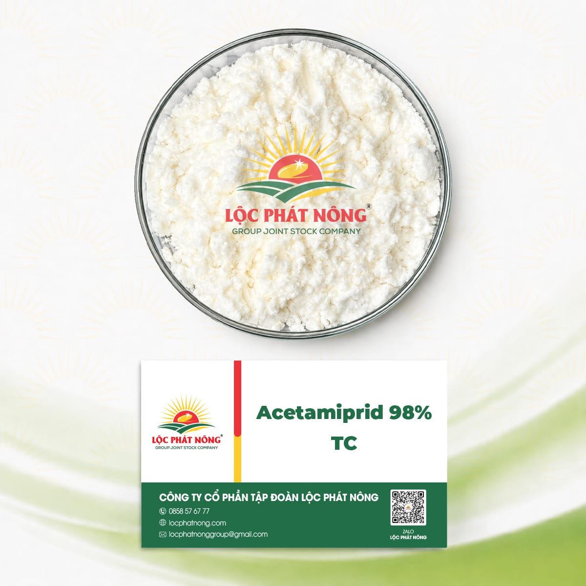 NGUYÊN LIỆU - THUỐC TRỪ SÂU - ACETAMIPRID 98% TC