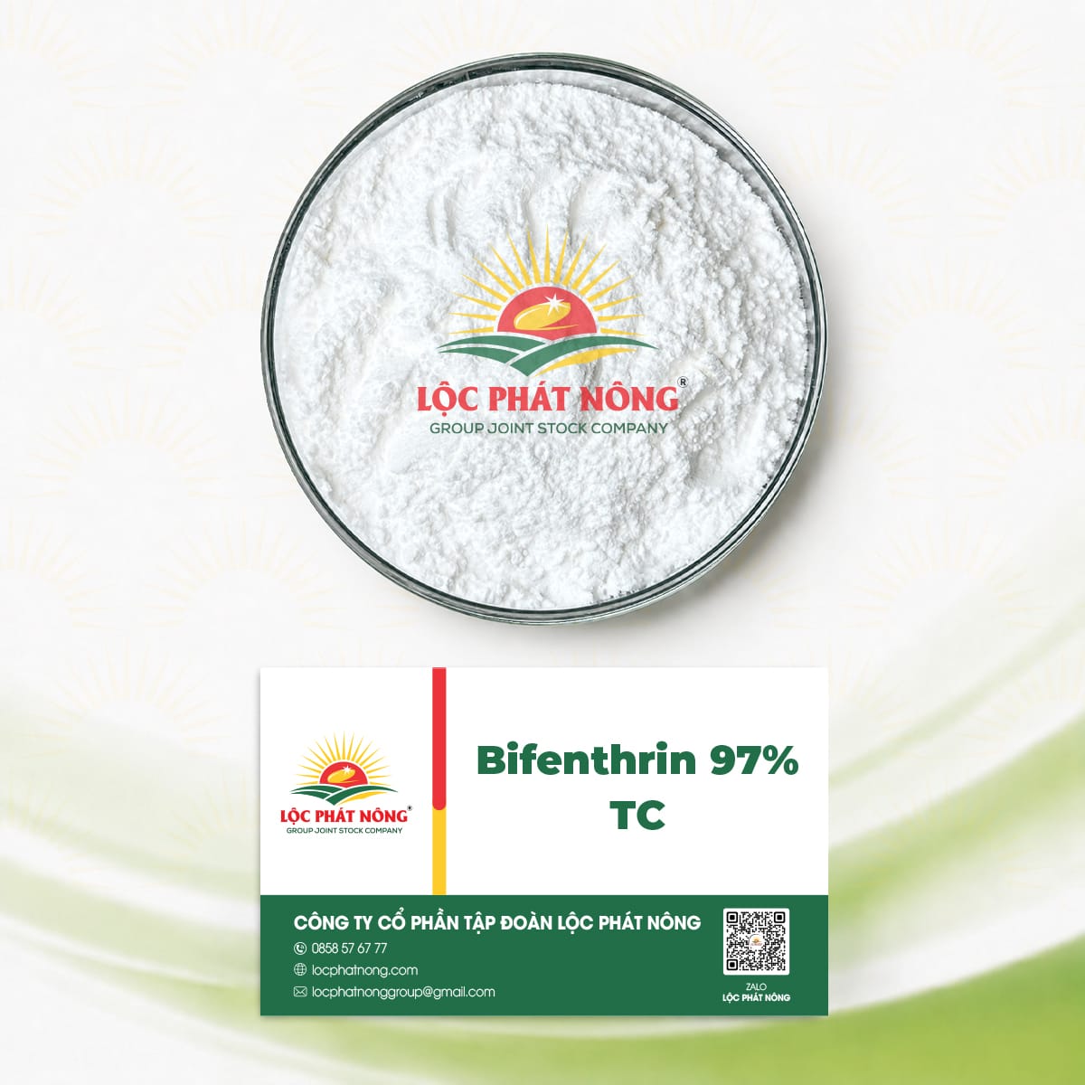 NGUYÊN LIỆU - THUỐC TRỪ SÂU - BIFENTHRIN 97% TC