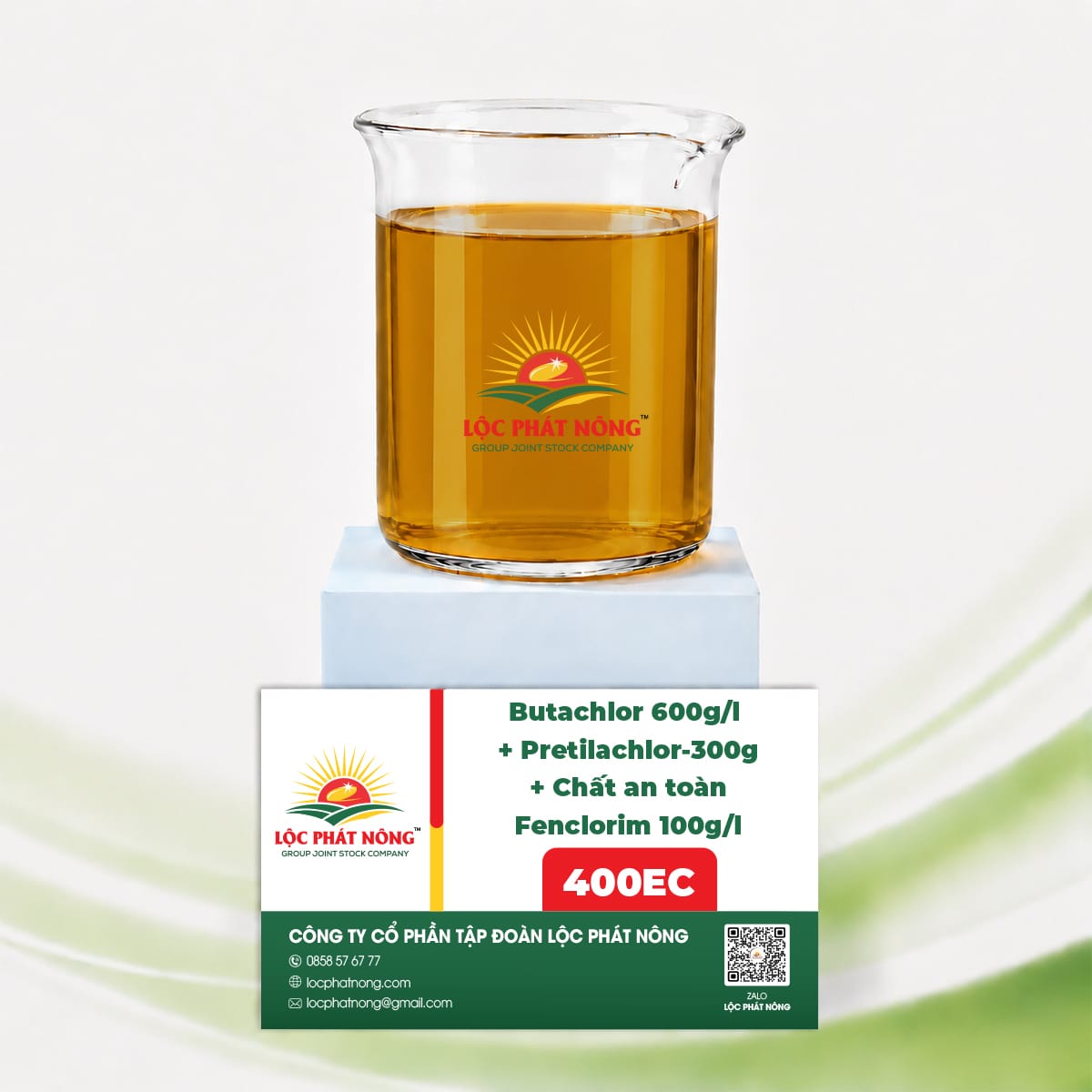 NGUYÊN LIỆU - THUỐC TRỪ CỎ - BUTACHLOR 94% TC