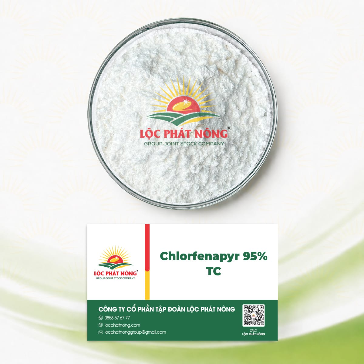 NGUYÊN LIỆU - THUỐC TRỪ SÂU - CHLORFENAPYR 95% TC