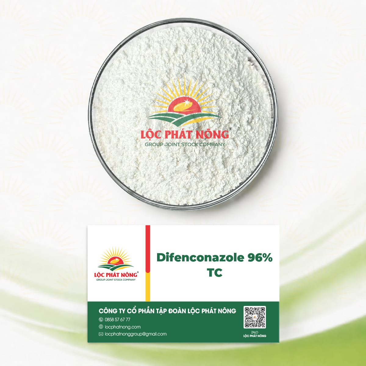 NGUYÊN LIỆU - THUỐC TRỪ BỆNH - DIFENOCONAZOLE 96% TC