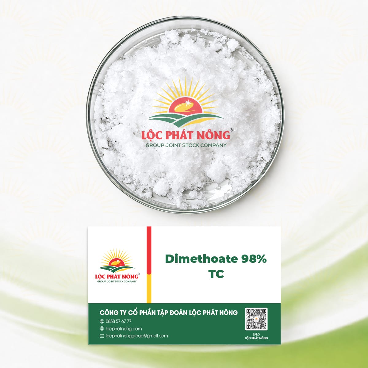 NGUYÊN LIỆU - THUỐC TRỪ SÂU - DIMETHOATE 98% TC