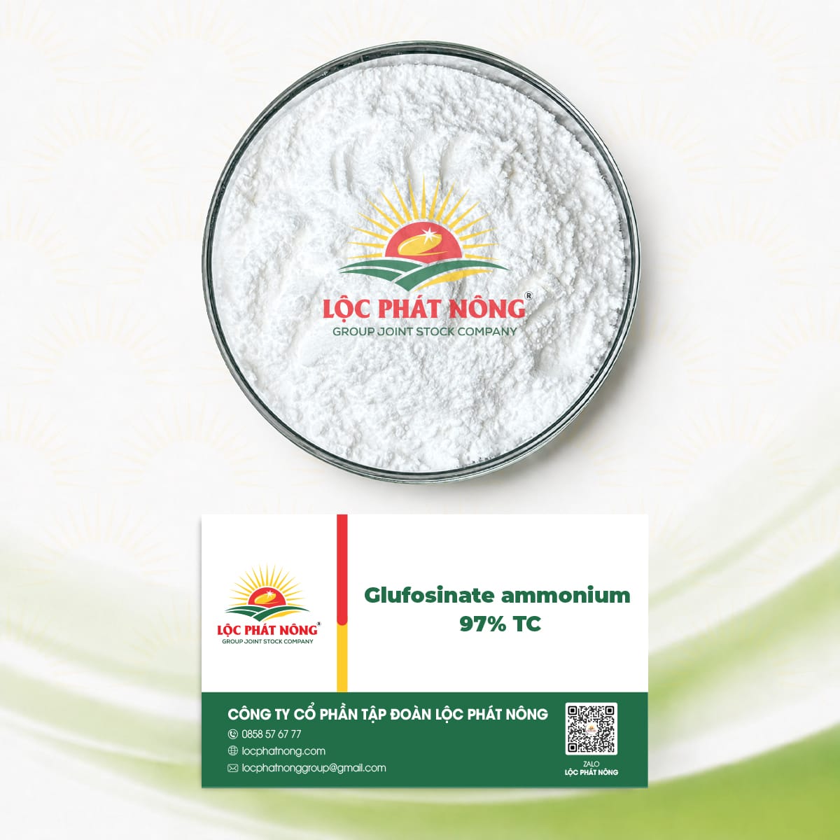 NGUYÊN LIỆU - GLUFOSINATE AMMONIUM 97% TC