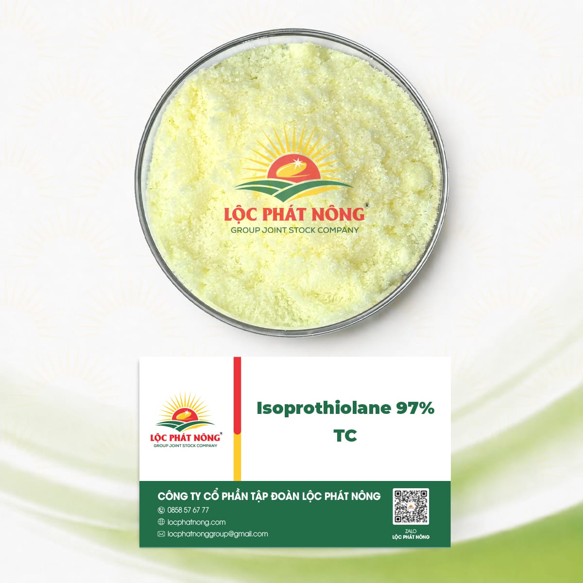 NGUYÊN LIỆU - THUỐC TRỪ BỆNH - ISOPROTHIOLANE 97% TC