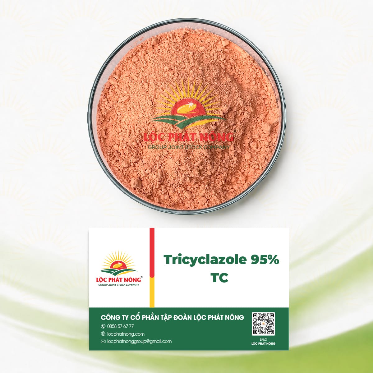 NGUYÊN LIỆU - THUỐC TRỪ BỆNH - TRICYCLAZOLE 95% TC
