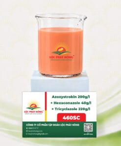 THUỐC TRỪ BỆNH - AZOXYSTROBIN 200g/l + HEXACONAZOLE 40g/l + TRICYCLAZOLE 220g/l (460SC)